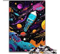 Puzzles pour Adultes, 1000 pièces, Puzzle en Carton Galaxy Planet, Casse-tête Stimulant pour Adolescents, Divertissement en Famille, Cadeau de décoration d'intérieur DIY (Taille 26x38cm)