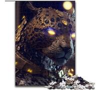 Puzzles pour Adultes, 1000 pièces, Puzzle en Carton, Motif léopard du Futur, activités Amusantes à la Maison, Cadeau d'anniversaire, Cadeau de Voyage, 1000 pièces(26x38cm)