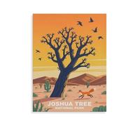 Puzzles pour Adultes 1000 Pièces Puzzle en Papier，Joshua Tree National Park，Impossible Puzzle Brain Challenge ， Convient pour La Décoration De La Maison（38x26cm）-HM67
