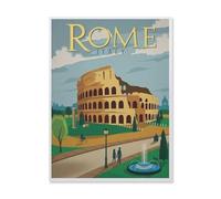 Puzzles pour Adultes 1000 Pièces Puzzle en Papier，Rome，Impossible Puzzle Brain Challenge ， Convient pour La Décoration De La Maison（38x26cm）-HR71