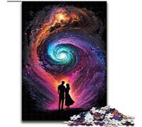 Puzzles pour Adultes 1000 pièces, Puzzle Endless Love Space, pour 14 Ans et Plus Un Jeu Stimulant à Offrir à Toute la Famille et aux Amis (Taille 50x75cm)