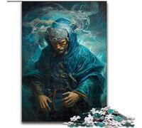 Puzzles pour Adultes, 1000 pièces, Puzzle épique Arabe, Mage de l'eau, activité familiale Amusante, défi cérébral, pour Adolescent (Taille : 26x38cm)