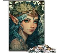 Puzzles pour Adultes 1000 pièces Puzzle Fille Elfe, Jeu intellectuel pour renforcer l'amour Entre Couples à partir de 14 Ans (Taille 50x75cm)