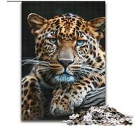 Puzzles pour Adultes 1000 pièces Puzzle Guépard, pour 14 Ans et Plus Jeu Stimulant à Offrir à Toute la Famille et aux Amis (Taille 26x38cm)