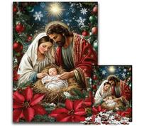 Puzzles pour Adultes 1000 pièces Puzzle Jésus revient Puzzle Jouets éducatifs d'apprentissage, est idéal comme Cadeau pour Toute la Famille pour Les 14 Ans et Plus 50X75CM