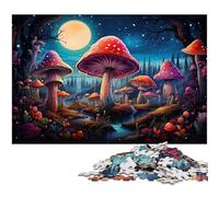 Puzzles pour Adultes 1000 pièces Puzzle Monde Champignon Une œuvre d'art pour et Adolescent de 14 Ans et Plus 1000 pièces (38x26cm)