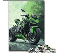 Puzzles pour Adultes 1000 pièces, Puzzle Moto Cool, Jeu d'activités familiales pour Adolescents, décoration d'intérieur DIY, Cadeau Casse-tête (Taille 26x38cm)