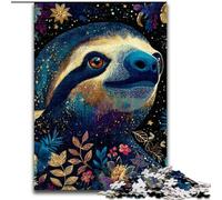 Puzzles pour Adultes 1000 pièces, Puzzle Paresseux doré pour la décoration intérieure, pour Noël et Le Nouvel an pour Les Adolescents (Taille 26x38cm)