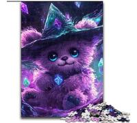 Puzzles pour Adultes 1000 pièces Puzzle Pingouin Étoile Jeu Adulte Cadeau Jeu Interactif Familial Défi Cérébral Cadeau 50X75CM