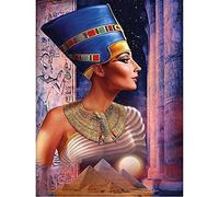 Puzzles pour adultes 1000 pièces - Puzzle portrait de l'Egypte ancienne pour enfants, adolescents et aînés Puzzle défi familial avec lettres au dos - 1000 pièces (70x50cm)