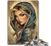 Puzzles pour Adultes 1000 pièces Puzzle Princesse Indienne Aidez Le Cerveau à exercer des Jouets addictifs pour cultiver la Patience Décoration Parfaite 50x75cm