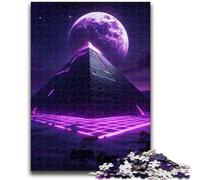 Puzzles pour Adultes 1000 pièces Puzzle Pyramide Cosmique, pour Jeu éducatif, Jouet de défi, améliorer la mémoire pour Les 14 Ans 50x75cm
