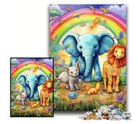 Puzzles pour Adultes 1000 pièces Puzzle Requin Mignon 1000 pièces Un Casse-tête Stimulant pour Les Adolescents, Parfait pour la décoration intérieure ou comme Cadeau Taille 50x75cm