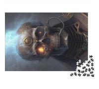 Puzzles pour Adultes 1000 pièces - Puzzle tête de Mort - Jeu éducatif - Jouet de défi pour Adultes et Enfants (Taille 75x50 cm)