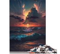 Puzzles pour Adultes 1000 pièces - Puzzle « Univers des rêves colorés » - Plateau en Bois - Décoration intérieure - 1000 pièces (75 x 50 cm)