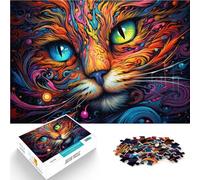Puzzles pour Adultes 1000 pièces Puzzles Alice Cat Jeu intellectuel 26x38cm est idéal comme Cadeau pour Toute la Famille pour Les Adolescents de 14 Ans et Plus