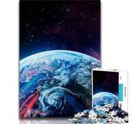 Puzzles pour Adultes 1000 pièces Puzzles complexes et colorés planète Cosmique Jeu éducatif Familial idéal pour la décoration de Bureau 38x26cm