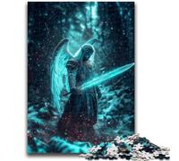 Puzzles pour Adultes 1000 pièces Puzzles Cosmic Angel Toys Jeux éducatifs Anti-Stress Collection Artistes, Beaux-Arts 26x38cm