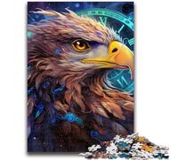 Puzzles pour Adultes 1000 pièces, Puzzles d'aigle colorés pour Adolescents, à Offrir en Cadeau à Toute la Famille à partir de 14 Ans (50x75cm)