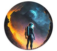 Puzzles pour Adultes 1000 pièces Puzzles d'astronautes de l'univers pour Adultes, ce Qui en Fait Un Excellent Cadeau pour s'amuser en Famille (67,5x67,5cm)