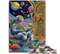 Puzzles pour Adultes 1000 pièces, Puzzles d'astronautes psychédéliques pour Adultes, Jeu éducatif pour Anniversaire et Noël, à partir de 14 Ans (50x75cm)