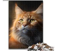 Puzzles pour Adultes 1000 pièces Puzzles de Chats fantastiques pour Adultes Jeu de défi cérébral pour Adolescents et Interaction familiale Taille : 38x26cm