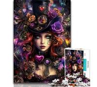 Puzzles pour Adultes 1000 pièces Puzzles de sorcières mystérieuses pour Adolescents, idéal comme Cadeau pour Toute la Famille Convient aux Enfants de 14 Ans et Plus (Taille 75x50cm)
