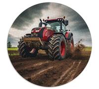 Puzzles pour Adultes 1000 pièces Puzzles de tracteurs colorés pour Adultes Jeu interactif Familial, Décoration d'intérieur DIY Cadeau de défi cérébral 67,5 x 67,5 cm