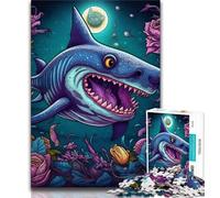 Puzzles pour Adultes 1000 pièces Puzzles Deep Monster pour Adolescents à Offrir en Cadeau à Toute la Famille à partir de 14 Ans 38x26cm