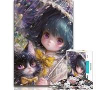 Puzzles pour Adultes 1000 pièces, Puzzles Difficiles de sorcières animées pour Adolescents, idéal comme Cadeau pour Toute la Famille, adapté aux Enfants de 14 Ans et Plus (Taille 38x26cm)