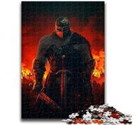 Puzzles pour Adultes 1000 pièces, Puzzles Difficiles Fantasy Knight, Anti-Stress, défi Difficile, Cadeaux du Père Noël Secret (75x50cm)