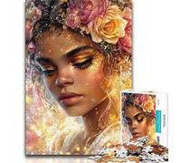 Puzzles pour Adultes 1000 pièces, Puzzles Difficiles représentant Une Belle Femme pour Adolescents, idéal comme Cadeau pour Toute la Famille Convient aux Enfants de 14 Ans et Plus (Taille 38x26cm)