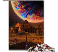 Puzzles pour Adultes 1000 pièces Puzzles Dreamscape pour Adultes Taille 26x38cm Décoration d'intérieur colorée et Jeu Familial interactif