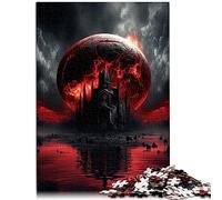 Puzzles pour Adultes 1000 pièces Puzzles en Bois de dévastation avec des pièces en Carton de qualité supérieure et durables avec Un Design à emboîtement précis 50x75 cm