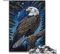 Puzzles pour Adultes, 1000 pièces, Puzzles en Bois Fantasy Eagle pour Adultes, 50x75cm, activité familiale, Casse-tête, décoration intérieure, Cadeau de Vacances