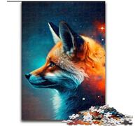 Puzzles pour Adultes, 1000 pièces, Puzzles en Bois Fantasy Fox, Taille 50x75cm. Un Casse-tête Stimulant à Faire soi-même pour Les Adolescents.