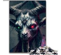 Puzzles pour Adultes, 1000 pièces, Puzzles en Bois « Les Yeux du Diable », idéal pour Les fêtes ou Les Anniversaires, Jeu de société 1000 pièces(50x75cm)