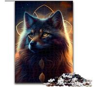 Puzzles pour Adultes, 1000 pièces, Puzzles en Bois Motif Attrape-rêves, idéal pour Noël, Halloween, Pâques et Le Nouvel an(50x75cm)