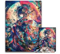 Puzzles pour Adultes 1000 pièces, Puzzles en Carton, Personnages de Dessins animés Japonais, Jouets éducatifs, idéals comme Cadeaux pour Toute la Famille à partir de 14 Ans, 26x38cm