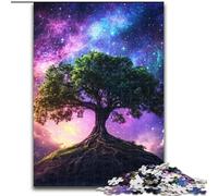 Puzzles pour Adultes, 1000 pièces, Puzzles Galaxy Tree of Life, Taille 26x38cm, Jeu de réflexion, Jeu Familial interactif, Convient aux 14 Ans et Plus