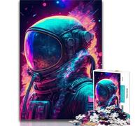 Puzzles pour Adultes 1000 pièces Puzzles illusionnistes interstellaires pour Adolescents séjours de détente avec pièces de Formes aléatoires entièrement emboîtables 38x26cm