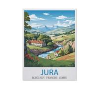 Puzzles pour Adultes, 1000 Pièces Puzzles，Jura, Franche-Comté，Jeu De Puzzle Oeuvre pour Adultes Adolescents Jouant À La Maison Divertissement Jouets Décor À La Maison（38x26cm）-HC78