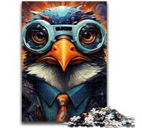 Puzzles pour Adultes 1000 pièces, Puzzles Pingouin colorés et Difficiles, Anti-Stress, Cadeaux du Père Noël Secret (75x50cm)