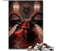 Puzzles pour Adultes 1000 pièces Puzzles pour l'heure du Bain pour Adultes, 1000 pièces Idéal pour la décoration de la Maison et du Bureau, Cadeau Parfait pour Un Anniversaire Taille 26X38CM