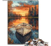 Puzzles pour Adultes 1000 pièces, réflexions automnales, Jouets éducatifs, Jeux Anti-Stress, Superbes Cadeaux et Jouets (Taille 26x38cm)