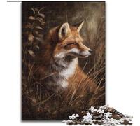 Puzzles pour Adultes 1000 pièces Renard Magique, à partir de 14 Ans, Jeux éducatifs, Jouets à Faire soi-même, œuvres d'art, Cadeau (Taille 26x38cm)