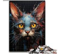 Puzzles pour Adultes 1000 pièces Renards Animaux, Jouets de Jeu stimulants, décoration Murale, Cadeaux d'anniversaire et de Noël Uniques 50x75cm