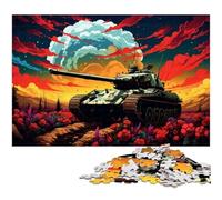 Puzzles pour Adultes 1000 pièces Réservoirs colorés Puzzles en Carton pour Adultes Décoration Parfaite pour la Maison ou Le Bureau, Cadeau de Noël idéal 26 x 38 cm / 10,23 x 14,96 Pouces