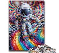 Puzzles pour Adultes 1000 pièces Rêve d'astronaute Jouets éducatifs Jeux familiaux Stimuler l'amour Entre Couples 26x38cm