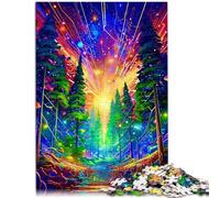 Puzzles pour Adultes 1000 pièces Rêve de forêt Puzzle DIY Jouets 26x38cm avec pièces entièrement emboîtables de Formes aléatoires pour Adolescents 14+
